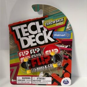 BRAND NEW SEALED TECH DECK THROWBACK SERIES FLIP